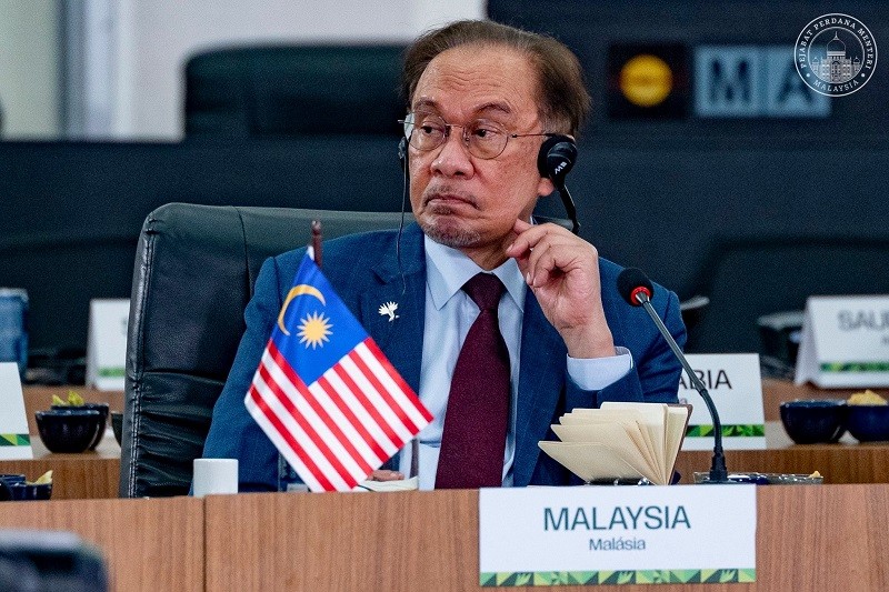 Thủ tướng Malaysia Anwar Ibrahim tại Brazil ngày 7/7. Ảnh: Facebook/@Anwar Ibrahim